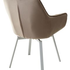 Стул MAVERICK 360 град. поворот. BLUVEL-40 BEIGE/ белый каркас, М-City в Копейске - kopejsk.mebel24.online | фото 9