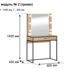 БЕРГЕН 2 Трюмо в Копейске - kopejsk.mebel24.online | фото 7