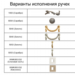Тумба прикроватная Тиффани Premium слоновая кость/золото (ТФТП-1(П) в Копейске - kopejsk.mebel24.online | фото 2