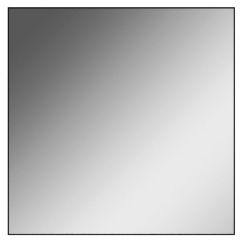 Зеркало Corsica 600х600 black без подсветки Sansa (SB1064Z) в Копейске - kopejsk.mebel24.online | фото 1