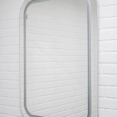 Зеркало Elis 100 white с подсветкой Sansa (SEe1045Z) в Копейске - kopejsk.mebel24.online | фото 2