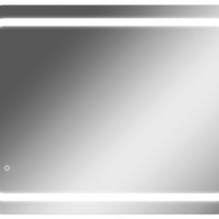 Зеркало Elis 100 white с подсветкой Sansa (SEe1045Z) в Копейске - kopejsk.mebel24.online | фото 1