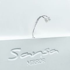 Зеркало Gia 75 white с подсветкой Sansa (SGa1044Z) в Копейске - kopejsk.mebel24.online | фото 5