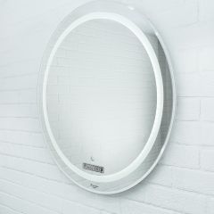 Зеркало Gia 75 white с подсветкой Sansa (SGa1044Z) в Копейске - kopejsk.mebel24.online | фото 2