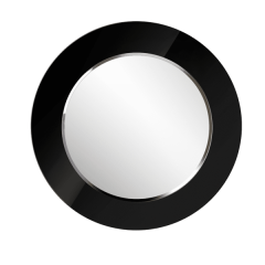 Зеркало круглое черный (РМ/02) в Копейске - kopejsk.mebel24.online | фото