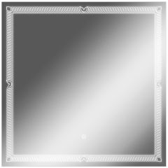 Зеркало Паликир 700х700 с подсветкой Домино (GL7051Z) в Копейске - kopejsk.mebel24.online | фото 1