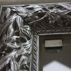 Зеркало Тиффани Premium слоновая кость/серебро (Ф/01(П) в Копейске - kopejsk.mebel24.online | фото 4