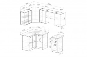 АСАЯ Кухонный гарнитур Оптима 5 (1200*2000 мм) в Копейске - kopejsk.mebel24.online | фото 2