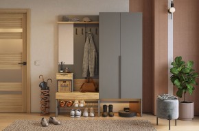 БАСКО Прихожая К1 (графит) в Копейске - kopejsk.mebel24.online | фото