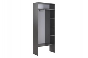 БАСКО Прихожая К1 (графит) в Копейске - kopejsk.mebel24.online | фото 7