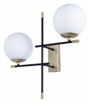 Бра Arte Lamp Arkab A2225AP-2BK в Копейске - kopejsk.mebel24.online | фото