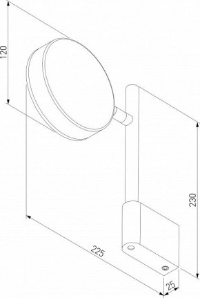Бра Elektrostandard Tobi a064592 в Копейске - kopejsk.mebel24.online | фото 4