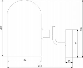 Бра Eurosvet Bambola 60157/1 латунь в Копейске - kopejsk.mebel24.online | фото 4