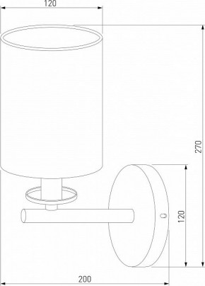 Бра Eurosvet Caprera 60146/1 латунь в Копейске - kopejsk.mebel24.online | фото 3