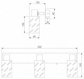 Бра Eurosvet Fente 20090/3 белый/хром в Копейске - kopejsk.mebel24.online | фото 5