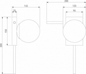 Бра Eurosvet Fredo 40036/1 черный жемчуг в Копейске - kopejsk.mebel24.online | фото 4