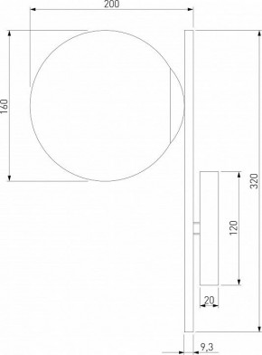 Бра Eurosvet Marbella 60147/1 латунь в Копейске - kopejsk.mebel24.online | фото 2