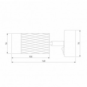 Бра Eurosvet Mizar 20088/1 белый/серебро в Копейске - kopejsk.mebel24.online | фото 3