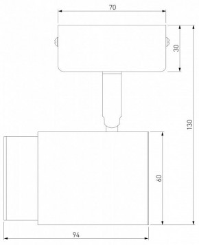 Бра Eurosvet Morgan 20124/1 белый/ хром в Копейске - kopejsk.mebel24.online | фото 3
