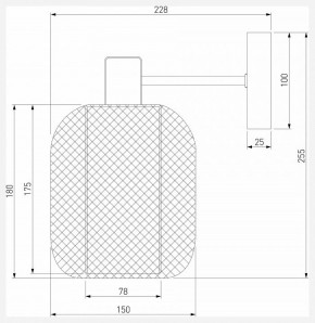 Бра Eurosvet Voile 30192/1 золото в Копейске - kopejsk.mebel24.online | фото 4