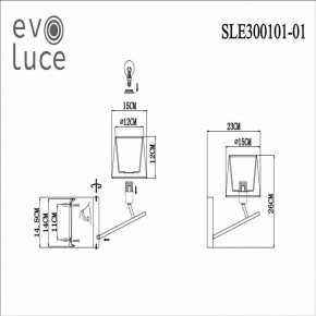 Бра EVOLUCE Denice SLE300101-01 в Копейске - kopejsk.mebel24.online | фото 7