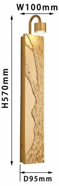 Бра Favourite Exemplum 4127-1W в Копейске - kopejsk.mebel24.online | фото 3