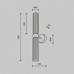 Бра Maytoni Antic MOD302WL-02CG1 в Копейске - kopejsk.mebel24.online | фото 3