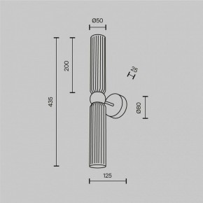 Бра Maytoni Antic MOD302WL-02GR1 в Копейске - kopejsk.mebel24.online | фото 4