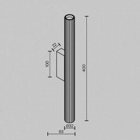Бра Maytoni Calipso C082WL-12W2.7K-B в Копейске - kopejsk.mebel24.online | фото 4