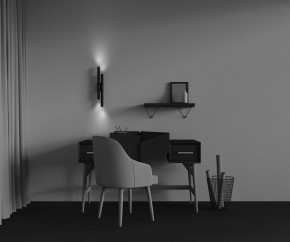 Бра Maytoni Calipso C082WL-24W2.7K-B в Копейске - kopejsk.mebel24.online | фото 4