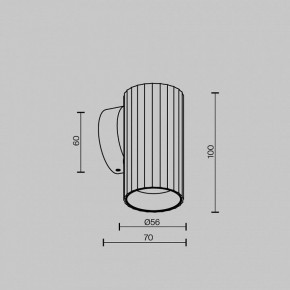 Бра Maytoni Calipso C106WL-01-GU10-BS в Копейске - kopejsk.mebel24.online | фото 6