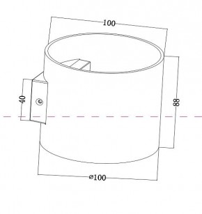 Бра Maytoni Rond C066WL-01MG в Копейске - kopejsk.mebel24.online | фото 3