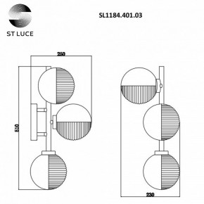 Бра ST-Luce Todo SL1184.401.03 в Копейске - kopejsk.mebel24.online | фото 6