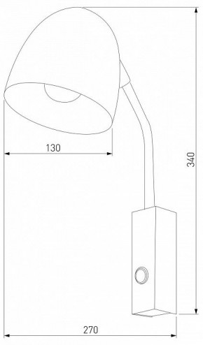 Бра TK Lighting Soho 4167 Soho Black в Копейске - kopejsk.mebel24.online | фото 2