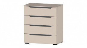 БРИТАНА Комод 4 ящика (кашемир) в Копейске - kopejsk.mebel24.online | фото