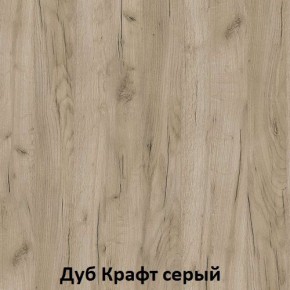 ДАРЬЯ Шкаф (Крафт серый/Крафт белый) гостиная в Копейске - kopejsk.mebel24.online | фото 2