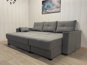 Диван угловой Комфорт-3 (НПБ+МДФ) велюр Galaxy Lite 26 в Копейске - kopejsk.mebel24.online | фото 3