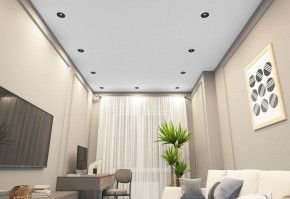 DK2120-BK Встраиваемый светильник, IP 20, 50 Вт, GU10, черный, алюминий в Копейске - kopejsk.mebel24.online | фото 2