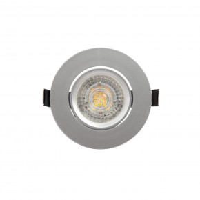 DK3020-CM Встраиваемый светильник, IP 20, 10 Вт, GU5.3, LED, серый, пластик в Копейске - kopejsk.mebel24.online | фото 1
