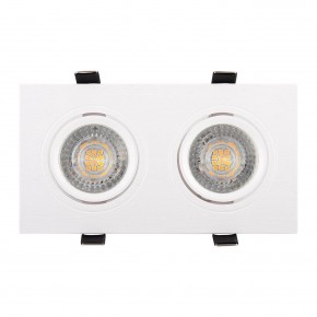DK3022-WH Встраиваемый светильник, IP 20, 10 Вт, GU5.3, LED, белый, пластик в Копейске - kopejsk.mebel24.online | фото 2