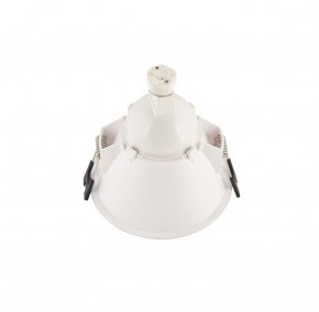 DK3026-WB Встраиваемый светильник, IP 20, 10 Вт, GU5.3, LED, белый/черный, пластик в Копейске - kopejsk.mebel24.online | фото 4