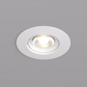 DK3028-WH Встраиваемый светильник, IP 20, 10 Вт, GU5.3, LED, белый, пластик в Копейске - kopejsk.mebel24.online | фото 1