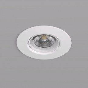 DK3028-WH Встраиваемый светильник, IP 20, 10 Вт, GU5.3, LED, белый, пластик в Копейске - kopejsk.mebel24.online | фото 2