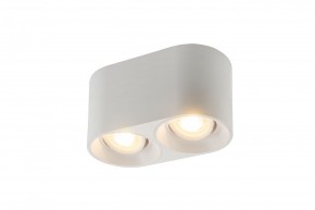 DK3036-WH Светильник накладной IP 20, 10 Вт, GU5.3, LED, белый, пластик в Копейске - kopejsk.mebel24.online | фото 1