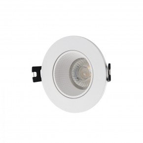DK3061-WH Встраиваемый светильник, IP 20, 10 Вт, GU5.3, LED, белый/белый, пластик в Копейске - kopejsk.mebel24.online | фото 1