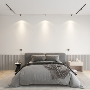 DK5072-DN Бра SHINE WALL со светодиодом, D104*H68, IP20, 3000К, 3W, RA?90, темный никель, алюминий в Копейске - kopejsk.mebel24.online | фото 4