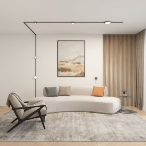 DK5072-DN Бра SHINE WALL со светодиодом, D104*H68, IP20, 3000К, 3W, RA?90, темный никель, алюминий в Копейске - kopejsk.mebel24.online | фото 5