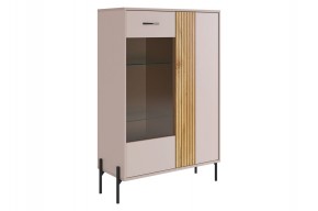 ДОМИНИКА Комод (со стеклом) в Копейске - kopejsk.mebel24.online | фото