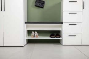 ЭЙР прихожая (модульная) Белый Шагрень в Копейске - kopejsk.mebel24.online | фото 23