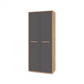 ФЛОРИДА Ф20 Шкаф 2-х створчаты (дуб золотой/графит) в Копейске - kopejsk.mebel24.online | фото